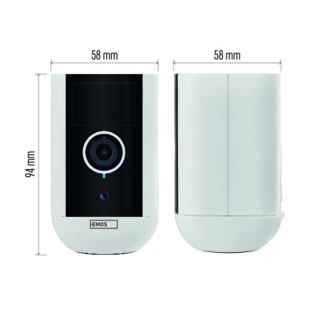 Telecamera da Esterno a Batteria WiFi EMOS GoSmart IP-200 | Sicurezza e Controllo Smar