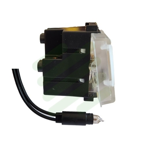 Pulsante portanome illuminato serie...