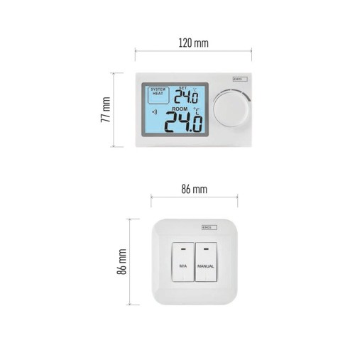Termostato Digitale Programmabile -... Termostato Digitale Programmabile -...