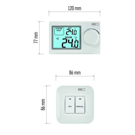 Termostato WiFi Programmabile: Controllo Termico Avanzato | Emos P5614