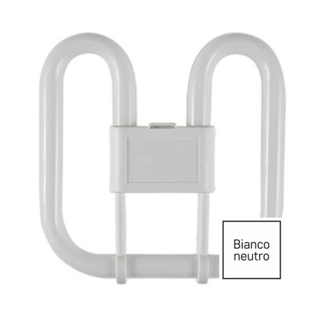 Lampada 2D 38W 4 pin GR10q luce naturale 4000K per plafoniere Lampada 2D 38W 4 pin GR10q luce naturale 4000K per plafoniere