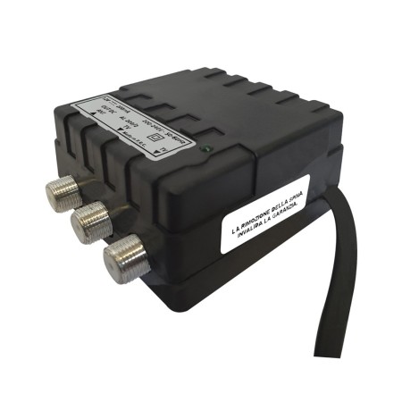 Alimentatore per Amplificatori Antenna 12V 200mA 2 Uscite | Elettronica Cusano AL200/2