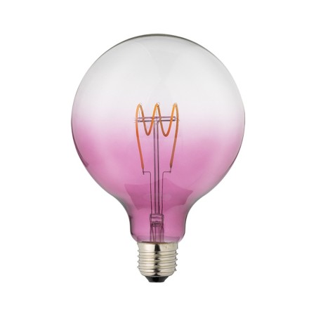 Lampadina LED globo D125 viola sfumata, dimmerabile Lampadina LED globo D125 viola sfumata, dimmerabile