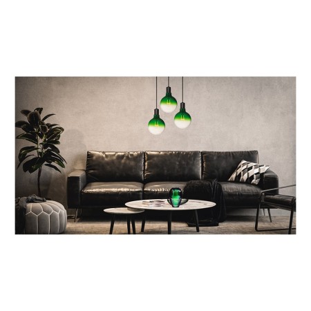 Lampadina LED Decorativa Verde Sfumata Globo D125 4W 140lm Dimmerabile
