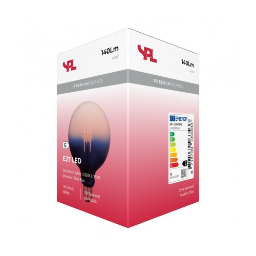 Lampadina LED Decorativa Blu Sfumata... Lampadina LED Decorativa Blu Sfumata...