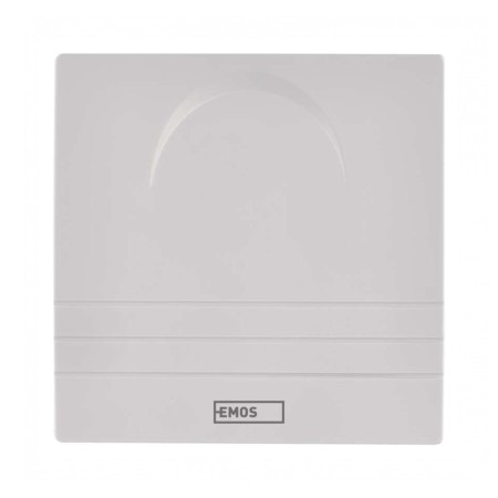 Campanello Due Toni DIN DON 230V | Suoneria Quadrata Bianca | EMOS P57001