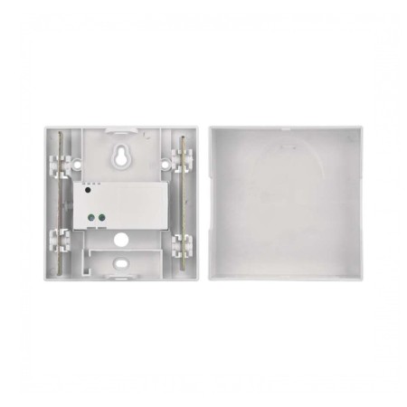 Campanello Due Toni DIN DON 230V | Suoneria Quadrata Bianca | EMOS P57001