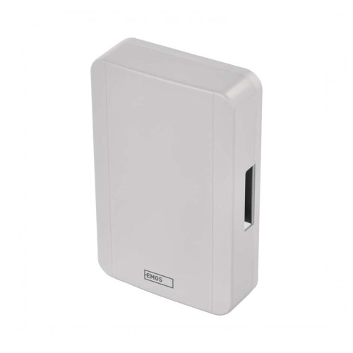 Campanello due toni DIN DON rettangolare 230V Emos P57002