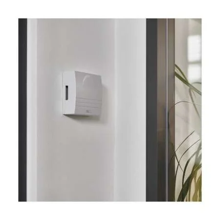 Campanello Due Toni DIN DON 230V | Suoneria Quadrata Bianca | EMOS P57001