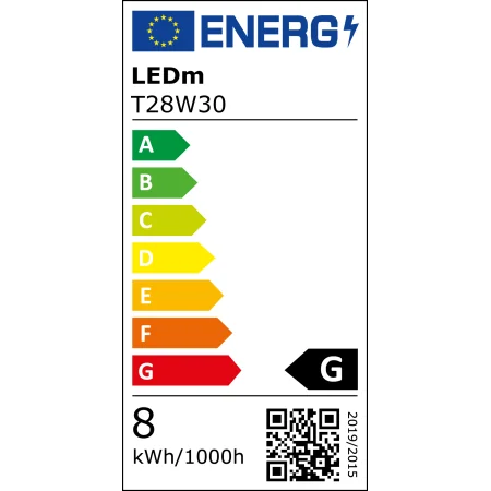 Tubo T2 8W 32cm 3000K Luce Calda Compatibile OSRAM FM 8W/830 Specchiera Bagno Cappa Cucina