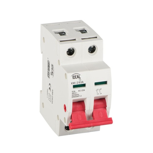 Interruttore sezionatore 63A 2 moduli KMI/2/63A
