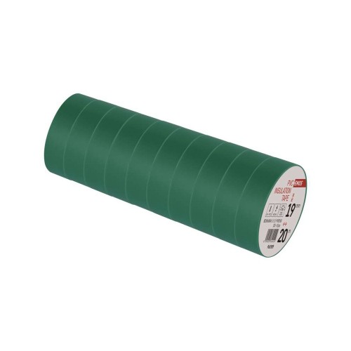 Nastro Isolante PVC Verde 19mm x 20m... Nastro Isolante PVC Verde 19mm x 20m...