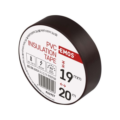 Nastro Isolante PVC Marrone 19mm x... Nastro Isolante PVC Marrone 19mm x...