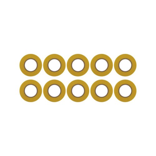 Nastro Isolante PVC Giallo 19mm x 20m... Nastro Isolante PVC Giallo 19mm x 20m...