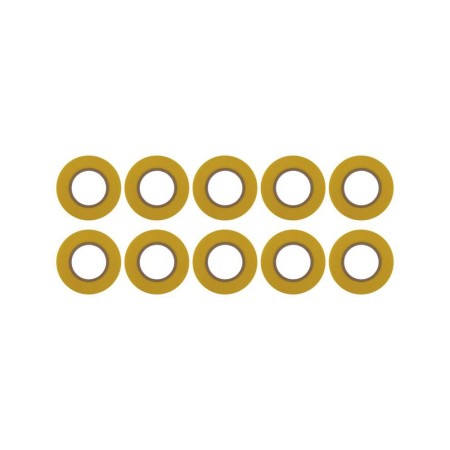 Nastro Isolante PVC Giallo 19mm x 20m - Spessore 0.13mm | Emos F61926