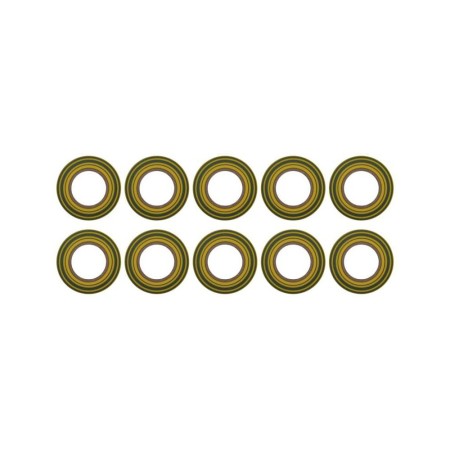 Nastro Isolante PVC Giallo Verde 19mm x 20m - Spessore 0.13mm | Emos F61925