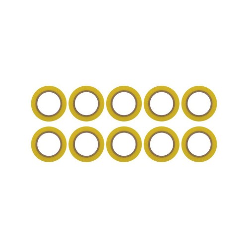 Nastro Isolante PVC Giallo 15mm x 10m... Nastro Isolante PVC Giallo 15mm x 10m...