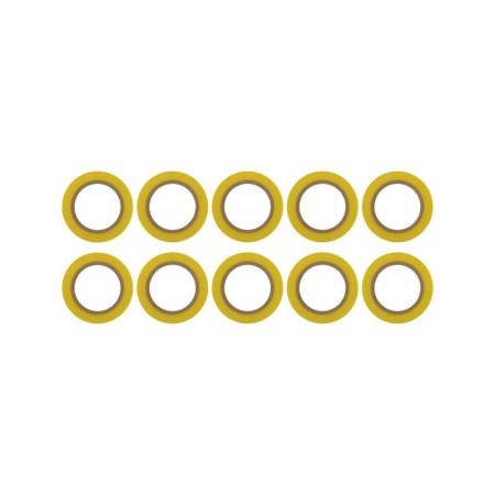 Nastro Isolante PVC Giallo 15mm x 10m - Spessore 0.13mm | Emos F61516