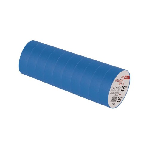 Nastro Isolante PVC Blu 15mm x 10m -... Nastro Isolante PVC Blu 15mm x 10m -...