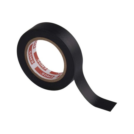 Nastro isolante PVC nero 15mm x 10m, spessore 0.13mm, autoestinguente e certificato CEI EN 60454. Nastro isolante PVC nero 15mm x 10m, spessore 0.13mm, autoestinguente e certificato CEI EN 60454.