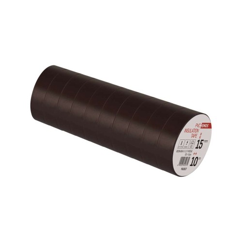 Nastro Isolante PVC Marrone 15mm x... Nastro Isolante PVC Marrone 15mm x...
