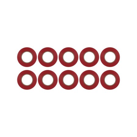 Nastro Isolante PVC Rosso 19mm x 20m - Spessore 0.13mm | Emos F61923