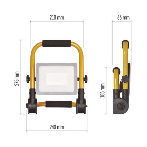 Faro LED 31W IP44 Portatile 2800lm... Faro LED 31W IP44 Portatile 2800lm...