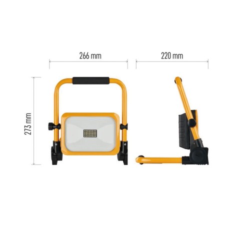 Faro LED portatile 30W 3000lm IP54... Faro LED portatile 30W 3000lm IP54...