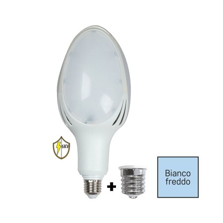 Lampadina LED Ellissoidale E27/E40 50W 6400K - Luminosità Elevata da 6040lm | L5064HP4