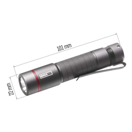 Torcia Ultibright 60 CREE XP-E2 R5 170lm IP65: Luminosità e Resistenza | EMOS P3160