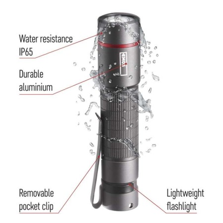 Torcia Ultibright 60 CREE XP-E2 R5 170lm IP65: Luminosità e Resistenza | EMOS P3160