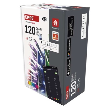 Catena SMART 120 LED: Natale Magico App e Assistenti Vocali | Emos D4ZR02