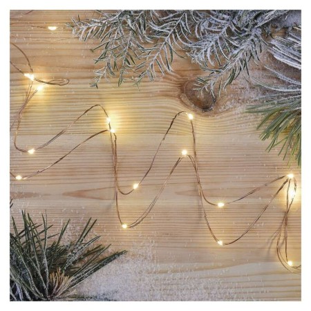 Catena NANO LED a Batterie: 20 LED, Filo Rame, Timer | EMOS D3AW07