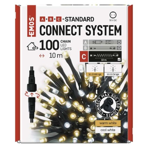 CATENA LUMINOSA 50 LED CALDI E 50 LED... CATENA LUMINOSA 50 LED CALDI E 50 LED...