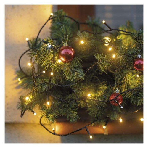 CATENA LUMINOSA 50 LED CALDI FISSI E... CATENA LUMINOSA 50 LED CALDI FISSI E...