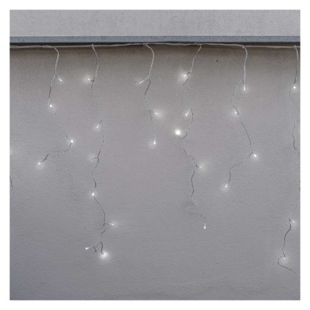 ICICLES LED 100 LED FREDDI 50 FISSI 50 LAMPEGGIANTI 2,5X0,9M CONNECT SYSTEM D1CC02