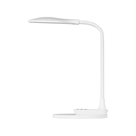 Lampada LED RUBY Bianca: Versatile, Dimmerabile e con Due Basi per Tavolo e Parete