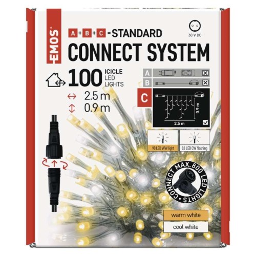 ICICLES LED 50 LED CALDI FISSI 50 LED... ICICLES LED 50 LED CALDI FISSI 50 LED...