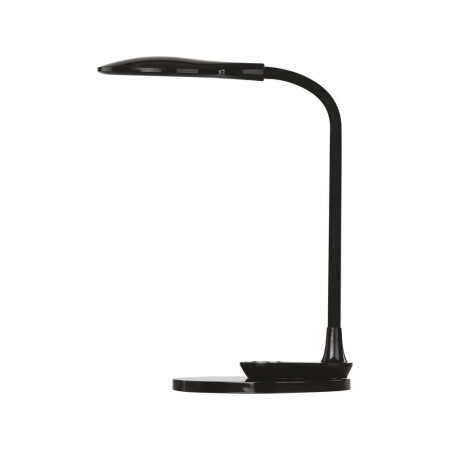 Lampada LED RUBY Nera: Versatile, Dimmerabile e con Due Basi per Tavolo e Parete