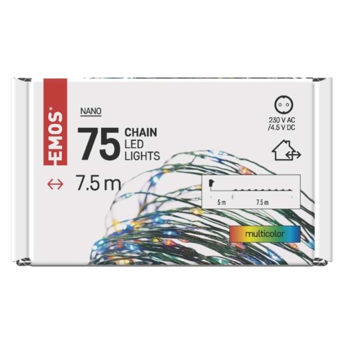 Catena LED Multicolor Nano: 75 LED,...