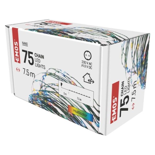 Catena Nano LED 75 luci Multicolor... Catena Nano LED 75 luci Multicolor...