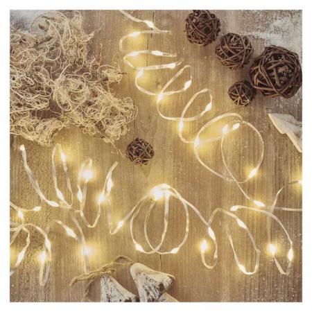 Drop Chain 120 LED Luce Calda, 12mt Interno/Esterno | EMOS D3AW15