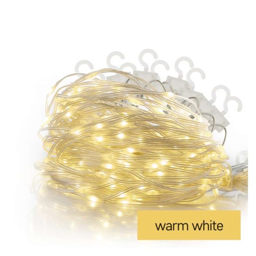 Drop Icicles 54 LED, 1.7x0.7m - 8 Giochi di Luce - IP44 | EMOS D3CW01