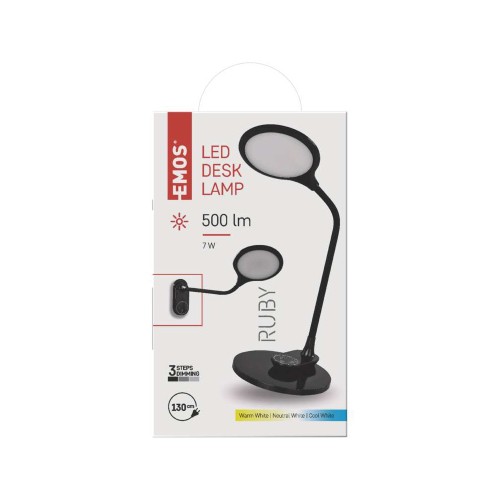 Lampada LED RUBY Nera: Versatile,... Lampada LED RUBY Nera: Versatile,...