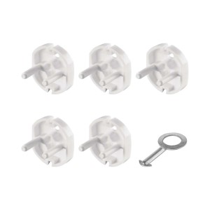 Copripresa Schuko Protezione per Bambini 5pz | EMOS A9000 2
