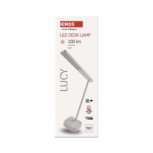 Lampada da Tavolo Ricaricabile Lucy... Lampada da Tavolo Ricaricabile Lucy...