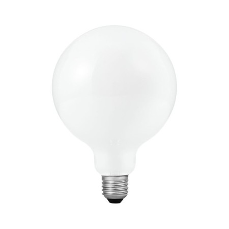 Lampadina filemento LED globo G125 vetro opale 12W 2700K Dimmerabile
