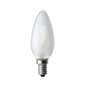 LAMPADINA INCANDESCENZA E14 40W OLIVA DIMMERABILE - LAMPADINE INCA