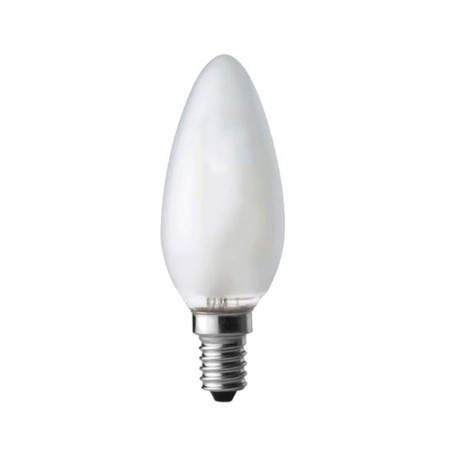 Lampadina Oliva Smerigliata E14 60W Incandescenza Dimmerabile | Leuci