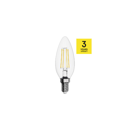 Lampadina LED Filamento Oliva E14 6W (60W) 4000K 810LM Finitura Chiara | Emos ZF3241
